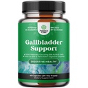 Ox Bile Soli pro podporu žlučníku - Čištěný Bile Soli Doplněk s Pancreatin Digestivní Enzymy Ox & Betaine HCL - doplňky pro No Gallurge & Digestive Health 20 dní