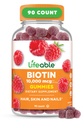 Živé Biotin Gummies CLAS124; 10,000mcg CLAS124; Velký Ochutnávání vlasy kůže a nehtů Gummies CLAS124; GMO- Volný Vegan Biotin dodatek CLAS124; Vlasy kůže a nehty Vitamíny pro ženy CLAS124; 90 Gummies