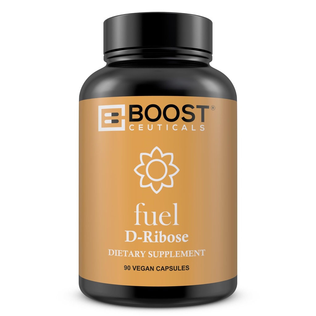 BoostCecies D- Ribose Kapsle 90 Balení 124; Čisté Vegan D Ribose Dodatek Balení 124; Non- GMO, Gluten- Free, No Stearates Balení 124; Ideální Muscle, Srdce & Cellular Energy Support