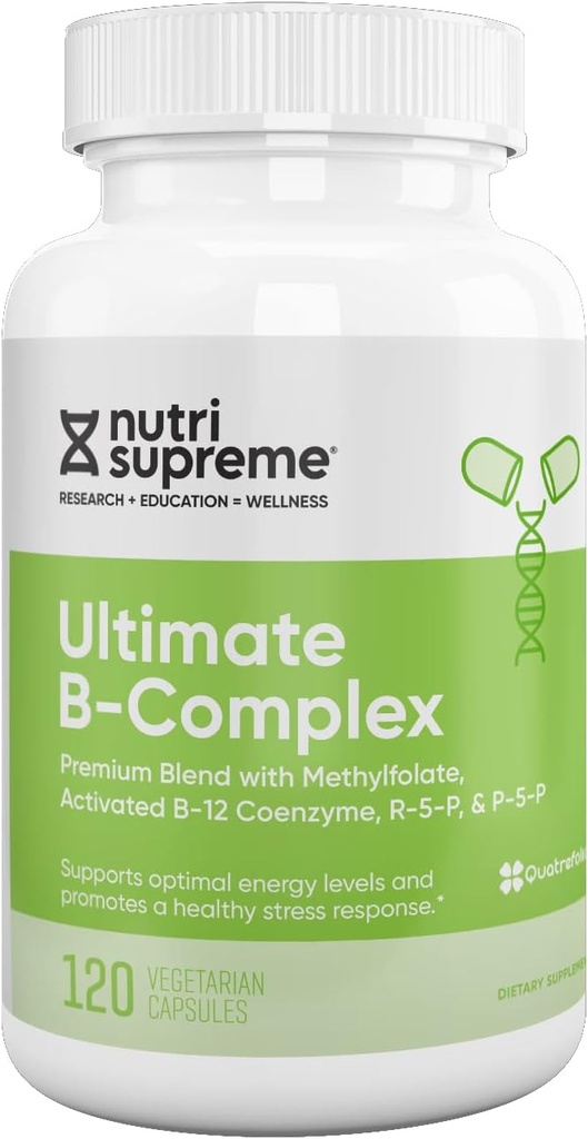 Ultimate B Complex, 120 Vegetariánských kapslí - Certified Kosher