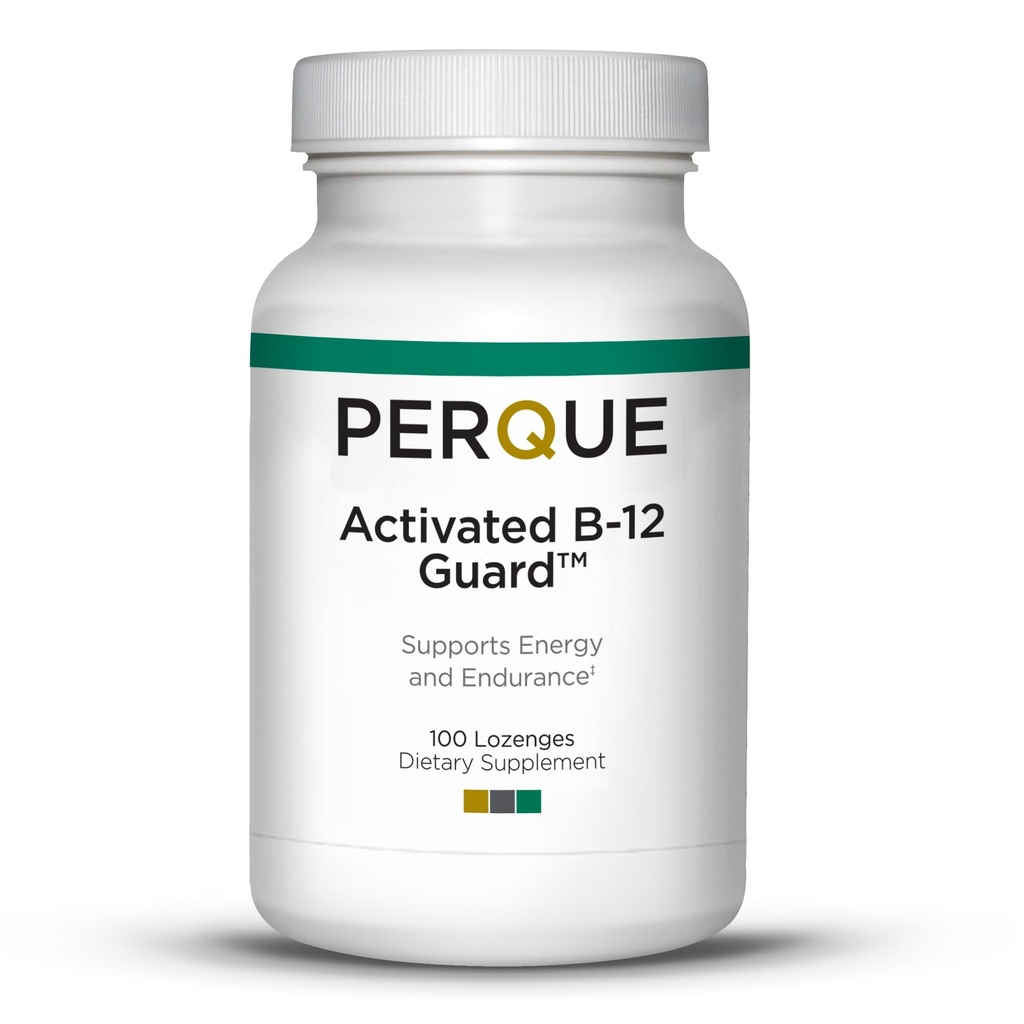 Perque Activated B-12 Guard (2000 mcg, 100 lozengů)