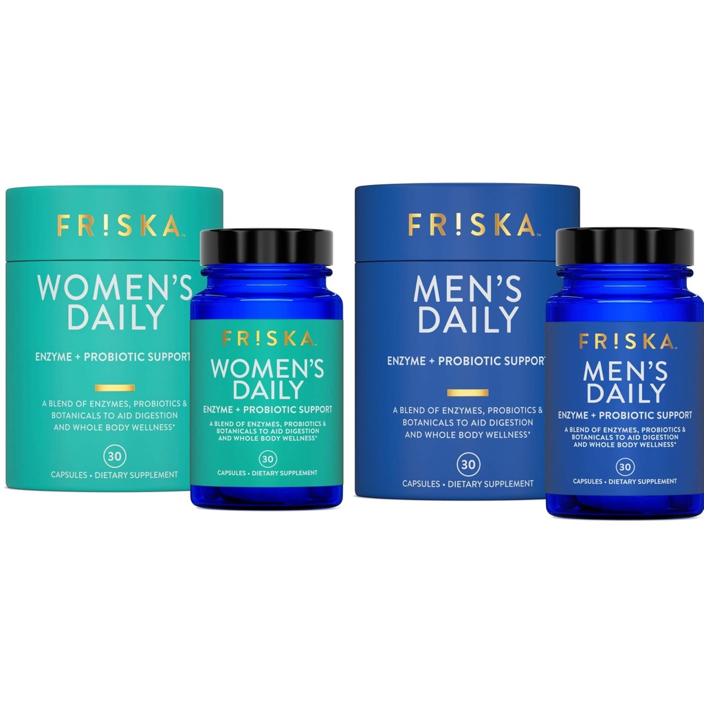 FRISKA Womens a Mens Daily Bundle