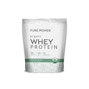 Dr. Mercola Pure Power Organic Whey Protein - 20 g protein - Podporuje růst svalů a energie - Grass- Fed Whey koncentrát - 15 Služeb (20.60 oz) - Původní