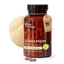 Plant Therapy Lion 's Mane Houbový dodatek Kapsle vyráběné v USA 4 měsíce Supports Brain Health, Mental Clarity & Paměť doplňky pro ženy a muže 120 Vegetariánské kapsle