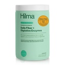 Hilma Daily Fiber and Digestive Enzymes, Fiber Supplement Powder with Prebiotics and Enzymes Edited with Psyllium Husk and Acacia, Gluten Free, Vegan, FSA způsobilé, Digestive Support, 30 Servings