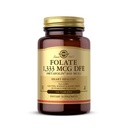 Solgar Folate 1333 MCG DFE Metafolin ® 800 mcg Tablets, Original, 8 Ounce