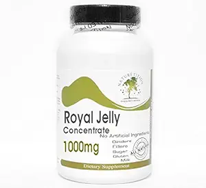 Royal Jelly koncentrát 1000mg ~ 200 Kapsle - Žádné přísady ~ Naturetition doplňky