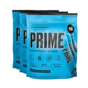 PRVNÍ HYDRACE + Sticks Blue Raspberry CLAS124; Hydration Powder Single Serve Sticks CLAS124; Electrolyte Powder On The Go CLAS124; 250mg BCAA, B Vitaminy, Antioxidanty CLAS124; Low Sugar CLAS124; Caffeine- Free CLAS124; Vegan CLAS124; 48 Sticks