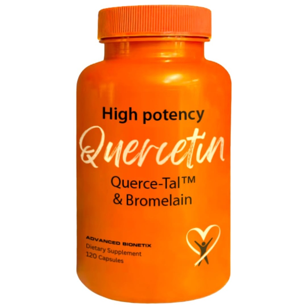 Querce- Tal ™ Quercetin + Bromelain 120 Veg Kapsle 124; Vysoká potence Zvýšená Absorpce Biologická dostupnost. Podporuje anti- oxidant, Flare up Události, Srdce imunitní zdraví, Balení květen Vary
