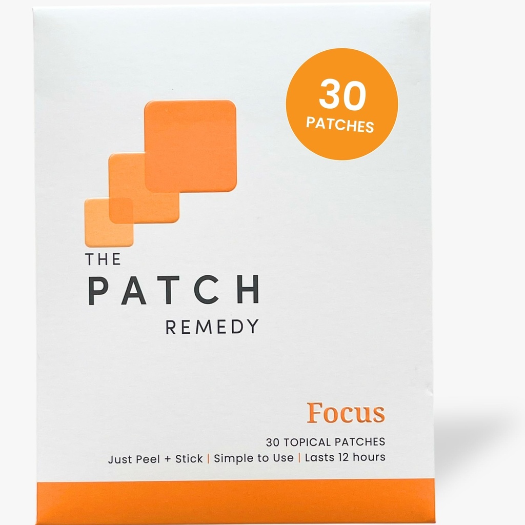 The Patch Remedy Focus Patch 124; Ginkgo Biloba, Acetyl- L- Carnitin, Bacopa, Magnesium L- Threonát, Green Tea 124; 30 Patches