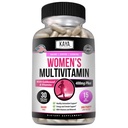 Kaya Naturals Ženy Multivitamin, Celkově Zdravý antioxidant, a imunitní podpora, Vitamíny A, D, C, E, Biotin, kyselina listová, & Multi- Mineral, Energie & Metabolismus Vitamin dodatek 30 Počet