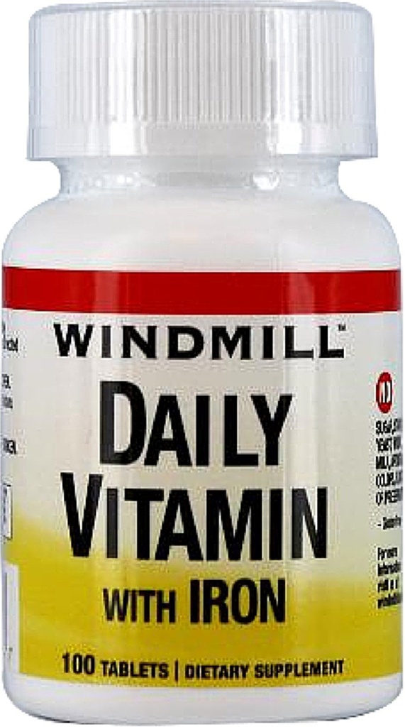 Větrný mlýn Denní vitamín se železem a betakarotenem