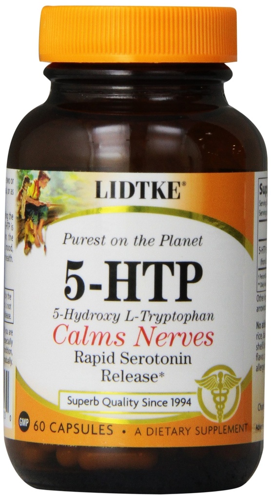 Lidtke Technologies Dietní doplněk 5- HTP kapsle, 60 Počet