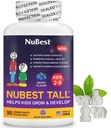 NuBest vysoké děti - Toddlers Vitamíny a děti Vitamíny pro věk 2 až 9 - Podpora síly kostí, celkové zdraví a imunita - Zvířecí tvary - 90 Žvýkací Berry Tablety 124; 6 týdnů Dodávka