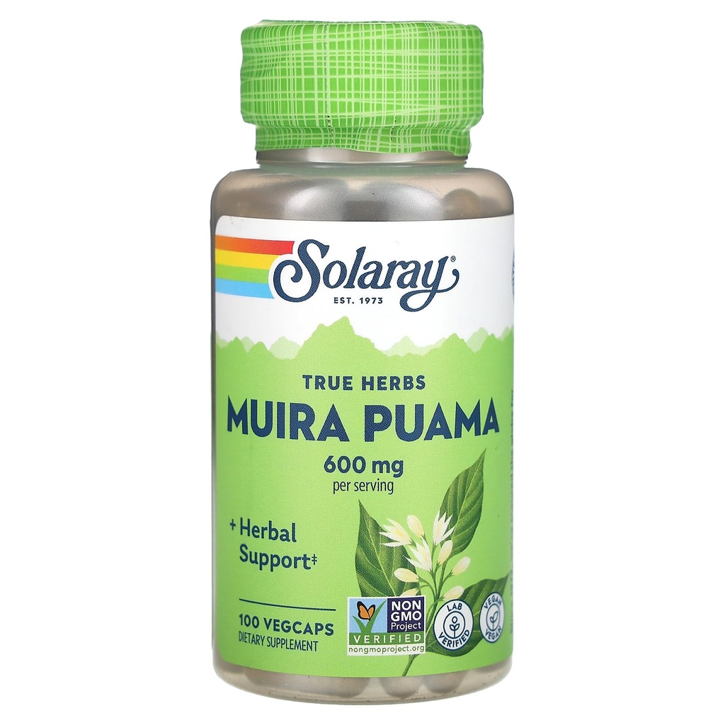 SOLARAY Muira Puama - 300 mg - 100 tobolek