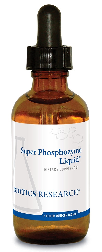 Biotika Výzkum Super Fosfozyme Liquid- Fosfor v kapalině, elektrolyty, zdravé kosti a zuby, protein výroba, Podpora energie, 40 mg / kapka, 2 Fl Oz