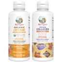 MaryRuth Organics Lion 's Mane Liposomal (Coffee Cake) & Collagen Booster Liposomal (Maple Hot Cococoa) Clean Label Project Ověřený ® Vitamíny pro kognitivní podporu, Beauty & Joint Health, Vegan, Non- GMO