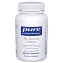 Čisté enkapsulace Pro- Resolve Omega Omega 124; Omega-3 mastné kyseliny pro kardiovaskulární zdraví 124; 60 Softgel Kapsle