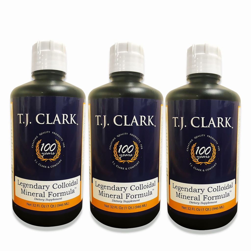 T.J. Clark Legendární koloidní minerální vzorec 32 fl. oz. (3 Pack) by T.J. Clark