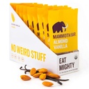 Mamut Bar Almond Vanilla Bar - 10 Organic Protein Bars - Prebiotic • Paleo • Gluten zdarma • Egg Protein • GMO zdarma • Syrové • Premium Ořechy