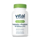 Hyperbiotika Vitální živiny Prebiotická a Probiotická pro ženy a muže 124; 60 Miliardy CFU 124; Pre a Probiotika podporuje stravovací zdraví, Zácpa, Průjem, Plyn & Bloating 124; 60 Veganské kapsle