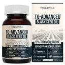 Black Seed Oil Softgels CLAS124; 5% Thymoquinon - TQ- Advanced ® CLAS124; High Potency - 500 mg na kapsli - 15: 1 Koncentrát z Nigella Sativa Extract, Raw Form, Vegan Formule, Skleněná láhev (60 Softgels)