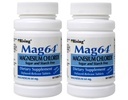 Rostoucí Mag64 Chlorid hořečnatý Dietní dodatek Zpoždění- Uvolnění tablety 64 mg, 60 tablet (balení po 2)