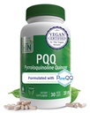 Zdraví Thru Nutrition PQQ 20mg 30 Doručování Pyrrolochinolin Quinone jako PureQQ curren124; Promotes Mitochondrial Biogenesis current 124; Certified Vegan curren124; Non- GMO gluten Soy Free Capsules 124; Clean Label PQQ Dodatek