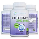 Zinek 50mg - Zinek Pikolinát Imunitní Zdraví Supplement 120 Veggie Kapsle pro dospělé a děti Vitamin, Well- Absorbované High potency Čisté zinkové doplňky - 50mg per Serving