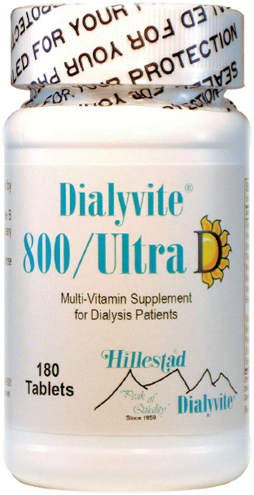 Dialyvite 800 Ultra D Multi- Vitamin Value Lahvička - 180 Tablety