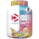 Dymatizovat ISO100 syrovátkový prášek izolát, narozeninový dort, 25g proteinu, 5 liber, 5,5g BCAA, méně než 120 Cal., gluten zdarma, 1g tuku, 1g cukru, 2g karbu (75 servisů)