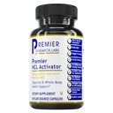 Premier Research Labs Premier HCL Activator - Pepsin Digestivní Enzymy Dodatek pro optimální stravitelné funkce pro muže a ženy, Nízká kyselina žaludku, Nutriční absorpce - 90 Vegetariánské kapsle