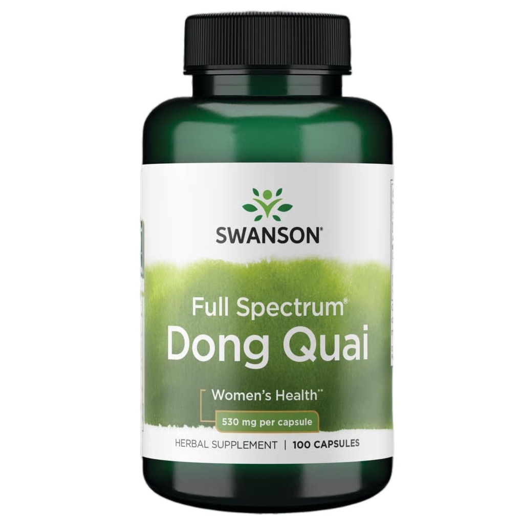 Swanson Dong Quai 530 miligramy 100 tobolek