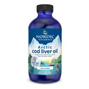 Nordic Naturals Arctic Cod Jaterní Oil, Neochucený - 8 oz - 1060 mg Total Omega-3s with EPA & DHA - Heart & Brain Health, Health Immunity, Celkově Wellness - Non- GMO - 48 Servings