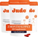 Jude Brýle Control Tablety, Denní dodatek, Reduce Leaks, Relieve Need- toGo Urgentní, Zlepšit spánek, Nadaktivní Brýle Tablety, 180 Kapsle