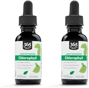 365 by Whole Foods Market, Liquid chlorofyl, 1 Fl Oz (Pack of 2)