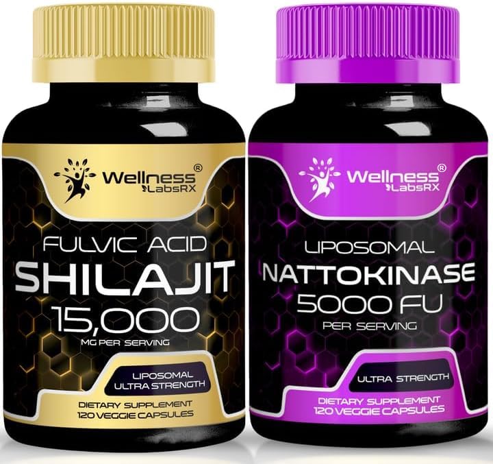Nattokináza Dodatek Kapsle - 5000 FU - Enzymy z Pure Japanese Natto Extract