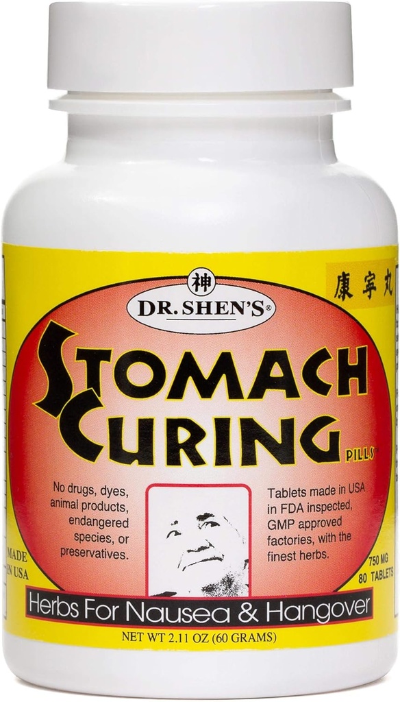 DR. SHEN 's Stomach Curing Pills - 750mg / 80 TAB
