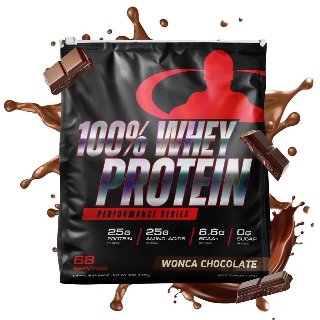 Goliath Labs 100% syrovátkový protein, studený filtrovaný syrovátkový protein - Rapid Amino Acid Delivery - Přírodní Coco pro bohaté čokoládové aroma - Tub váží 5 liber, Obsahuje 68 Služeb