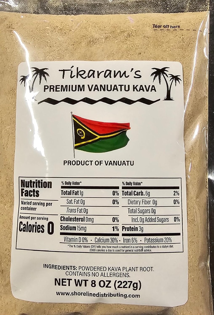 Kava Kava - Premium Vanuatu Kava 1 / 2 Pound (8oz) - Fiji Market Velkoobchod