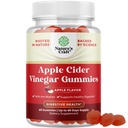 Jablečné octové gumy pro hubnutí - Čisté a detoxní gumy pro Gut Health, Bloating & Energy Support - ACV Chews with B12 Vitamin, B6 & Granátová jablka pro lepší metabolismus - 60 Počet