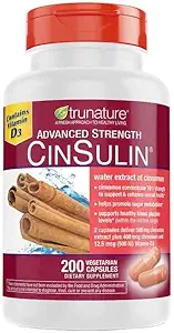 OProCyn Tru Nature Cinsulin Pokročilá síla Skořice Extract 500mg, 200 Vegetariánské kapsle