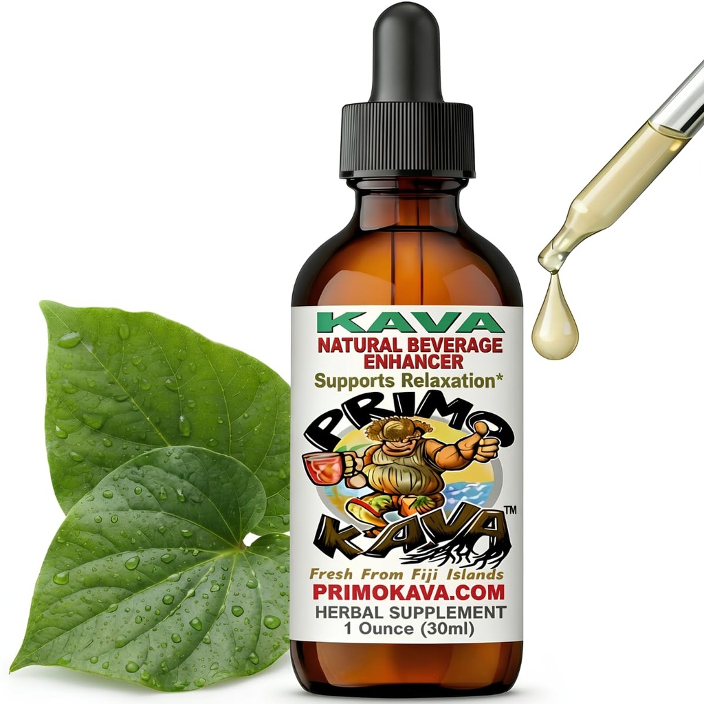 Kava Drops CLAS124; Water Soluble Kava Extract CLAS124; Koncentrovaná tinktura Nápoje Enhancer CLAS124; Authentic Kava Kava z Fidži, 40mg Kavalactones CLAS124; 1oz