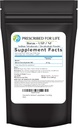 Předepsaný pro život Borax prášek, čistý USP NF stupeň Všechny přírodní sodík Borate prášek, Praní prádla Booster, Slime Activator & víceúčelový čistící prášek (12oz / 340g)