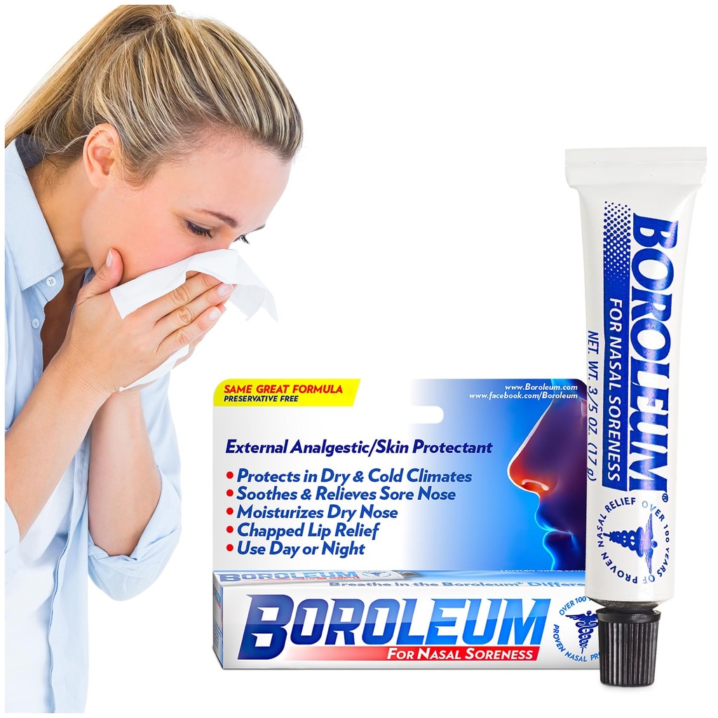 Boroleum pro Nasal Soelth, 17 Grams, 3 / 5 Ounce Tube
