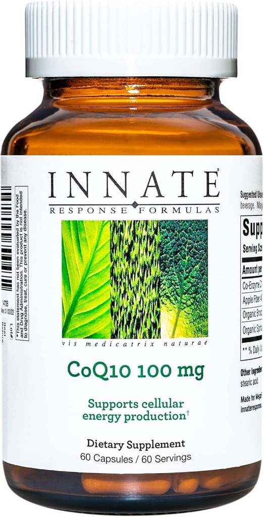 INNATE Response Applicas - CoQ10 100 mg, Energy Support Formule - 60 Kapsle (60 Servings)