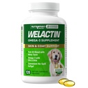 Nutramax Welaktin 3 - Canine 120 - Softgel Caps, Wellactin Omega33 Kožní a Coat Support