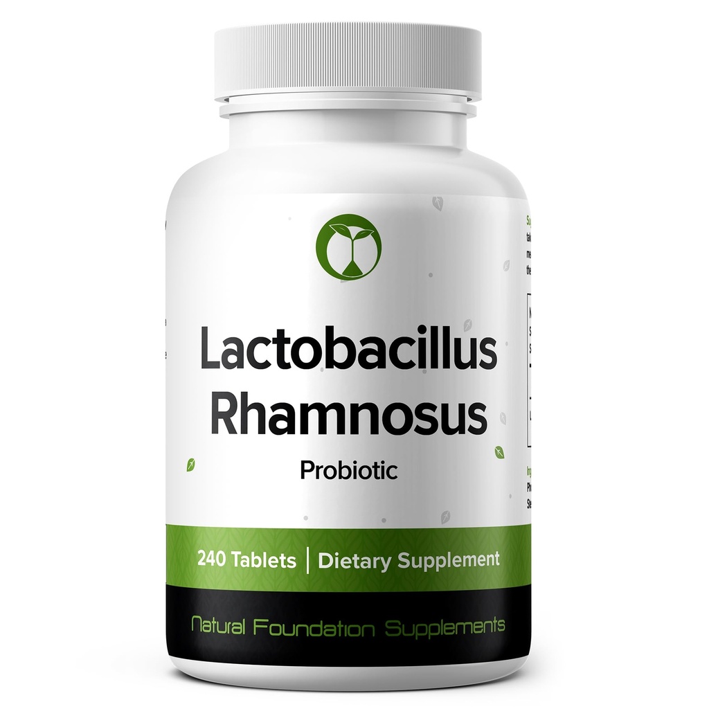 Lactobacillus Rhamnosus Probiotický dodatek 240 Tablety 3 bilion CFU Probiotika pro muže a ženy podporuje střevní stravovací & Gut zdraví (240, Lactobacillus Rhamnosus)