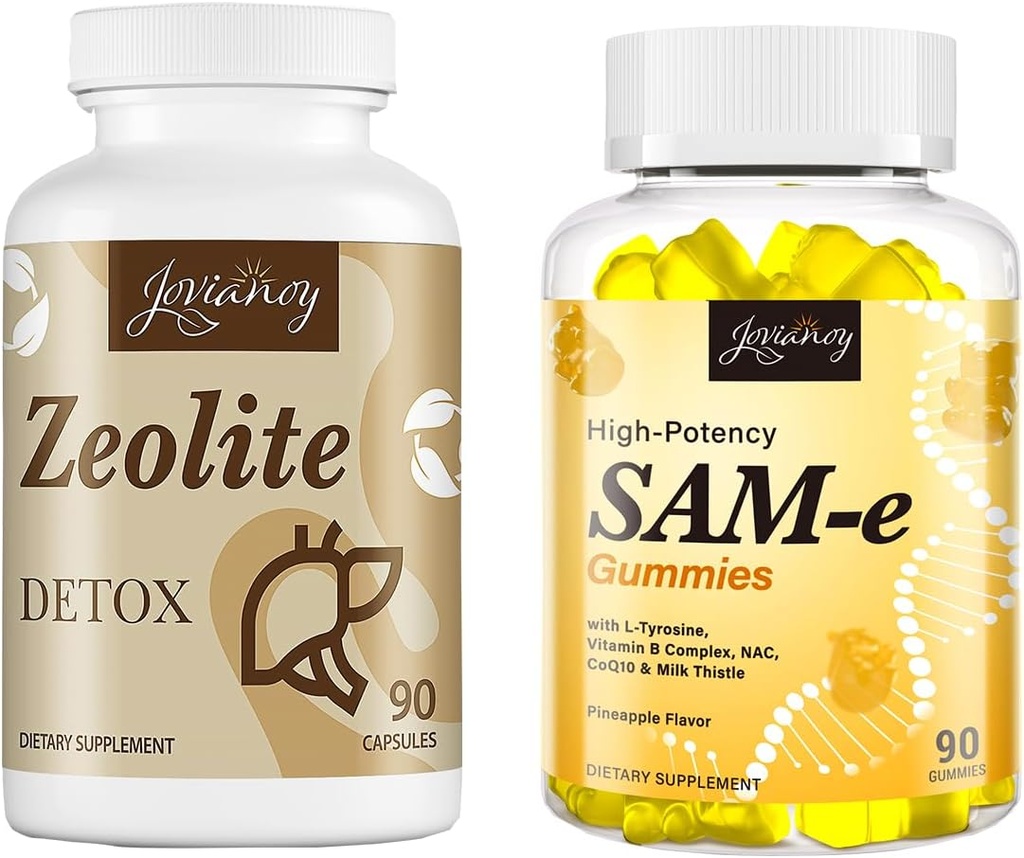 SAM- e Gummies a Zeolite Detox Kapsle