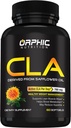 ORPHIC NUTRITION CLA Safflow Oil Supplement - Made with Safflower Oil - 780mg Non- Stimulant Conjugated Linoleic Acid for Men & Women * to Support Weight Loss Efforts and Metabolism * - 60 Softgels